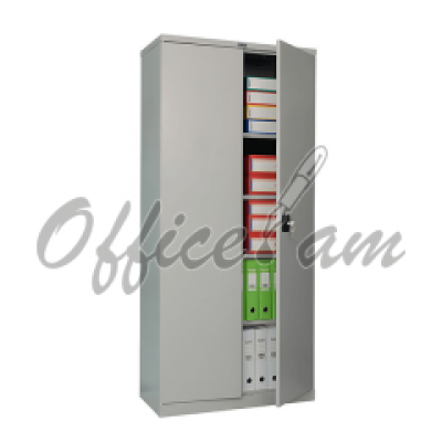 Шкаф металлический офисный СВ-12, 1860*850*400, серый