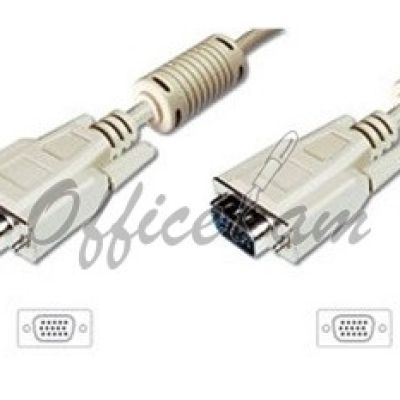 XGA Monitor connect bulk cable with ferrite Core 20m,15pin