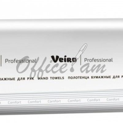 Полотенца бумажные листовые VEIRO Professional F2 Comf (Z-сложение), 2сл, 200л/пач, белые