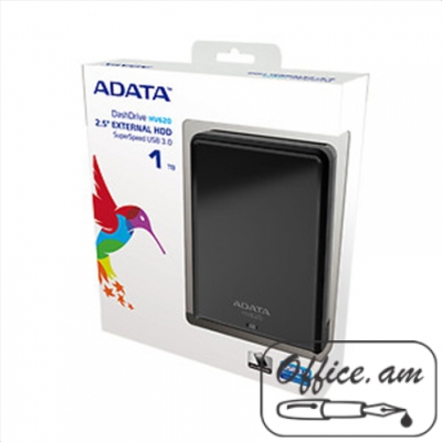 A-DATA 1TB USB3.0 Portable Hard Drive HV620 (2.5