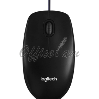 Мышь Logitec  B100, USB