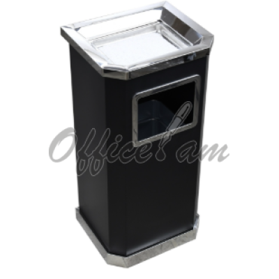 Աղբաման մետաղական մոխրամանով , 60x30x25 սմ