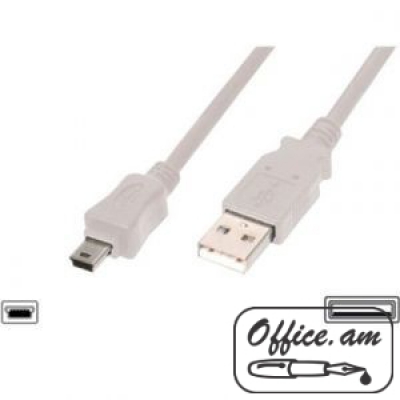 ACC USB bulk cable A male - USB B-Mini (5-pin) male 1.8m