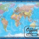 Политическая карта мира 67x98 см