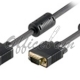 XGA Monitor extention cable with ferrite Core 10m,15pin