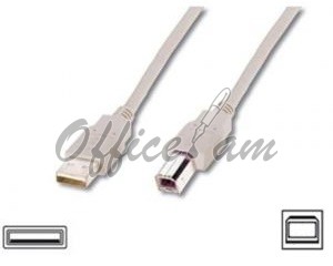 ACC USB 2.0 bulk cable A type male B type male 1,8m