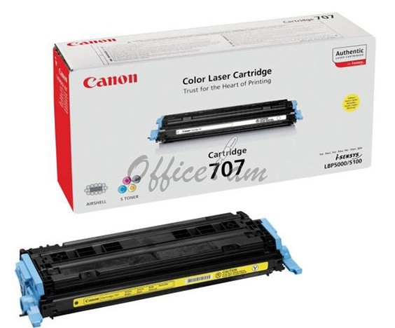 Cartridge CANON 707 YELLOW