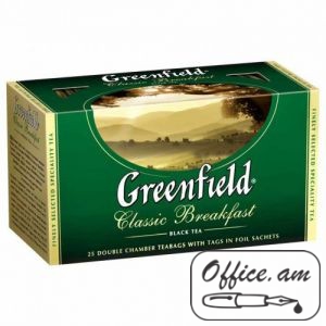 Чай Greenfield Classic Breakfast, 25 шт.