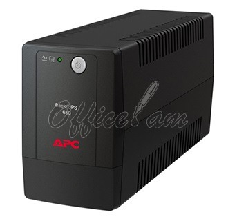 UPS APC BX650LI-GR,Back-UPS, 650VA/325 Watts, 230V, AVR, Schukp Sockets