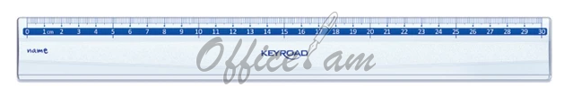 Линейка пластиковая 30см