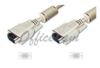 XGA Monitor connect bulk cable with ferrite Core 20m,15pin