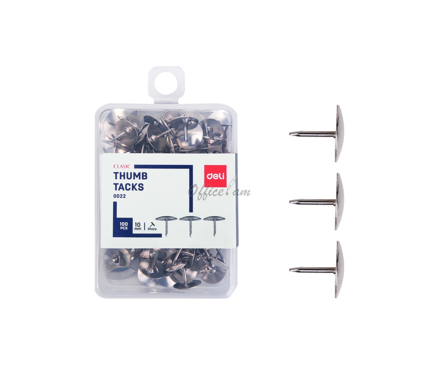  Կոճգամներ մետաղյա արծաթագույն, 100 հատ