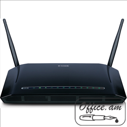 D-Link DIR-632, 802.11N Wireless Router with 8-ports
