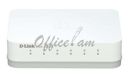 Switch D-LINK DGS-1005A, 5-port UTP 10/100/1000Mbps