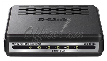 Switch D-Link DES-1005C, Switch 5 port