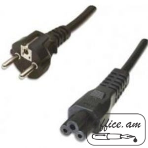 Power cable ACC, IEC 2-pin male, C6 coupler 220V, 1.5m