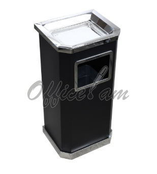 Աղբաման մետաղական մոխրամանով , 60x30x25 սմ